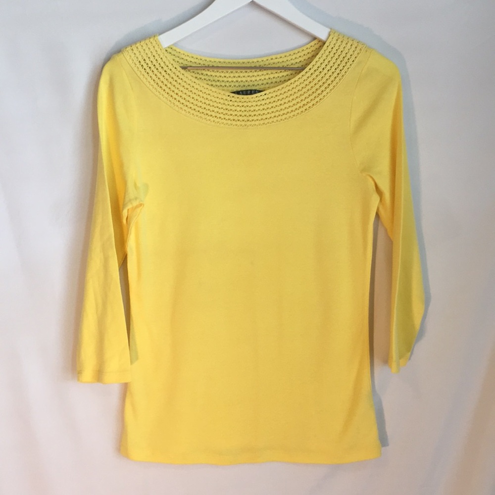 Ralph Lauren Yellow Sweater